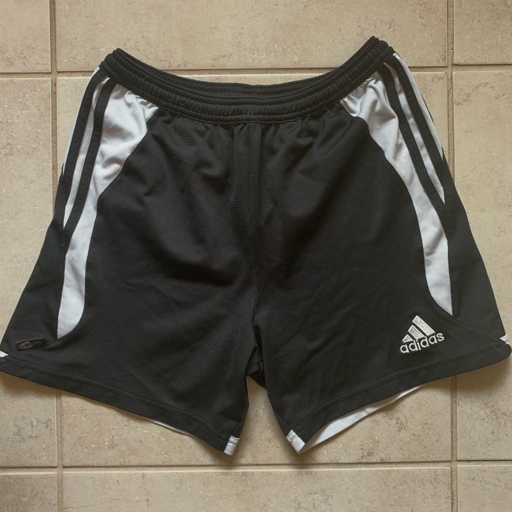 Adidas Athletic Soccer Shorts Black size Small